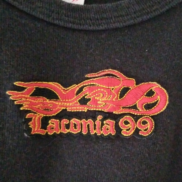 High Fever Black Tank Top Laconia 1999 T-Shirt Vtg - Picture 1 of 8